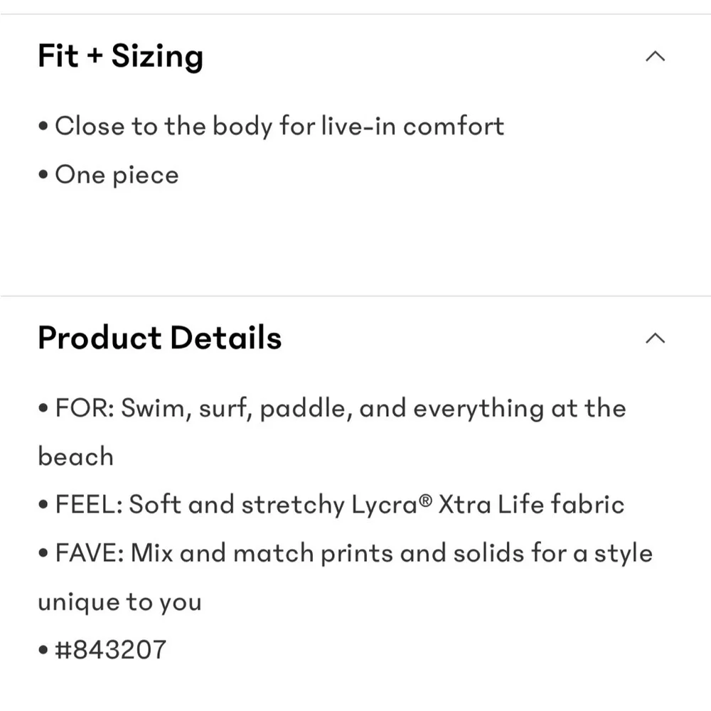 Athleta quality swimsuit